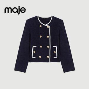 Maje's new knitted cardigan top